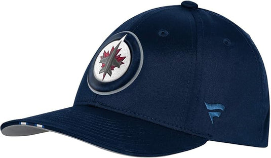 Casquette réglable structurée de base de la LNH des Jets de Winnipeg pour jeunes