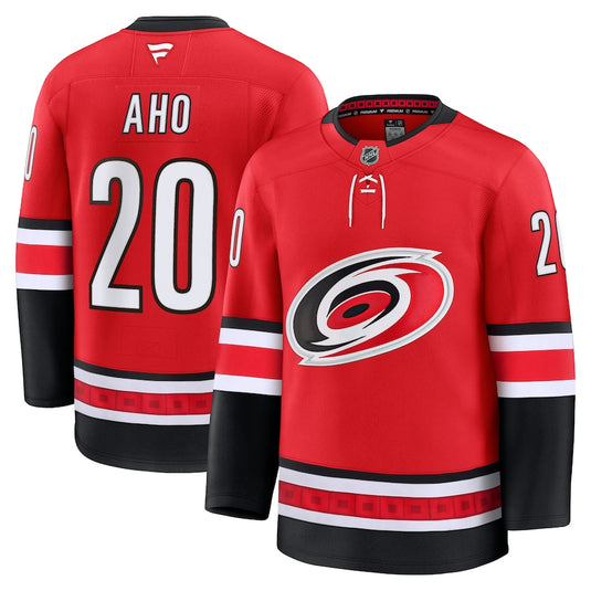 Sebastian Aho Carolina Hurricanes NHL Fanatics Premium Home Jersey