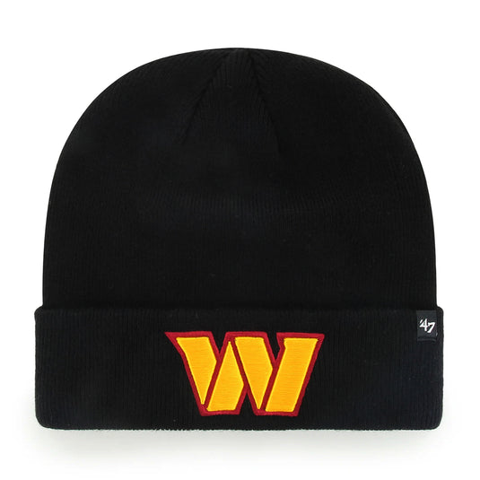 Washington Commanders NFL Raised Cuffed Knit Beanie