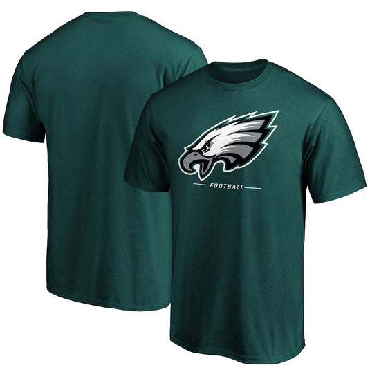 Philadelphia Eagles NFL Team Lockup Logo T-shirt