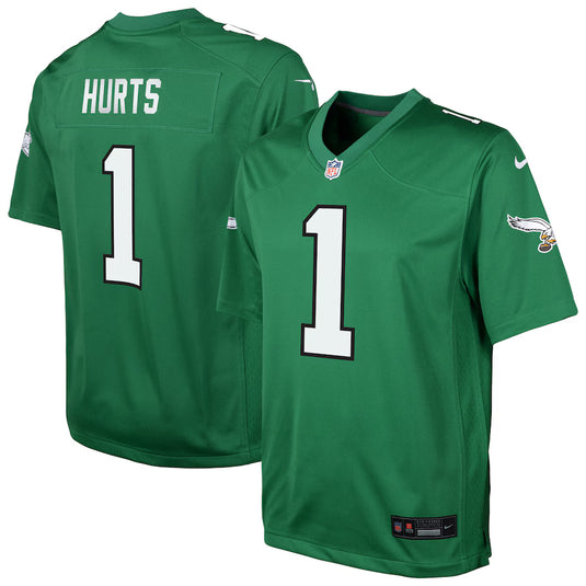 Youth Jalen Hurts Philadelphia Eagles NFL Nike Game Team Jersey