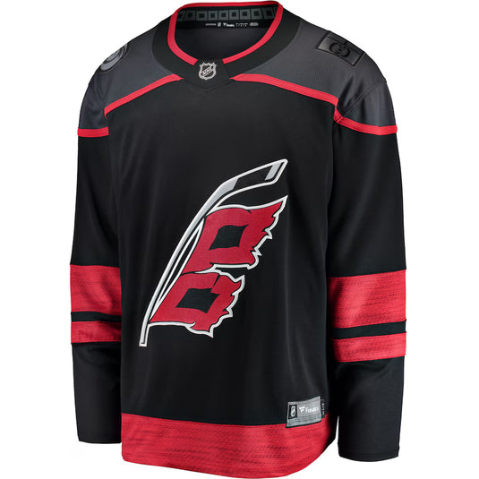Carolina Hurricanes NHL Fanatics Breakaway Home Black Jersey