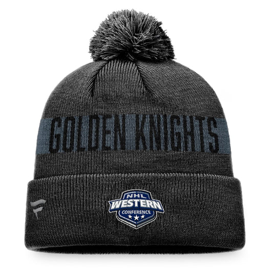 Vegas Golden Knights NHL Fundamental Patch Cuff Knit Toque