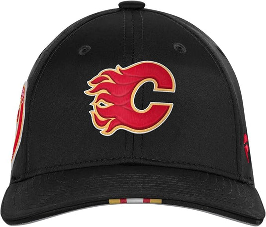 Youth Calgary Flames NHL Draft Podium Adjustable Cap