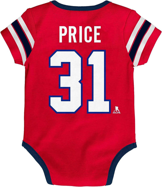 Infant Carey Price Montreal Canadiens NHL Name & Number Creeper