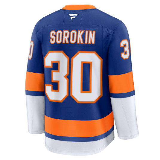 Ilya Sorokin New York Islanders NHL Fanatics Premium Home Jersey