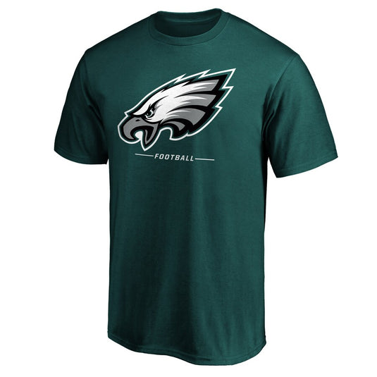 Philadelphia Eagles NFL Team Lockup Logo T-shirt