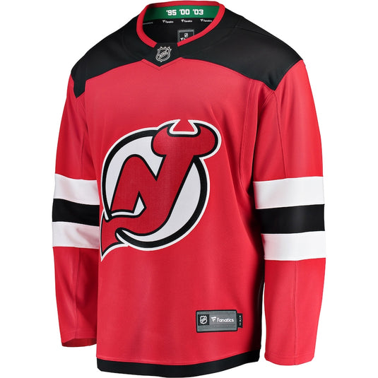 New Jersey Devils NHL Fanatics Breakaway Home Jersey