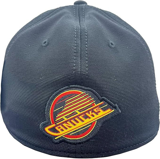 Vancouver Canucks Vintage NHL E-Boss Platinum Flex Fit Cap