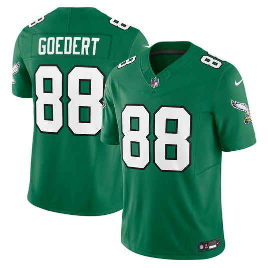 Dallas Goedert Philadelphia Eagles NFL Nike Vapor F.U.S.E. Limited Player Green Jersey