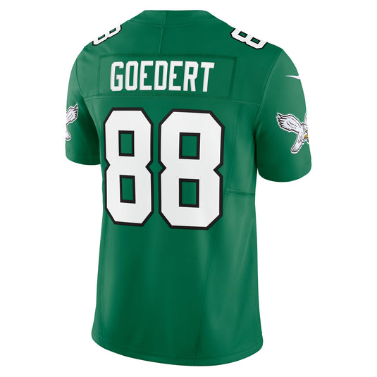 Dallas Goedert Philadelphia Eagles NFL Nike Vapor F.U.S.E. Limited Player Green Jersey