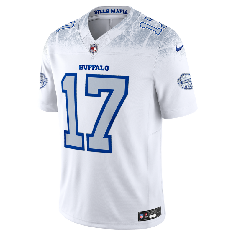 Load image into Gallery viewer, Josh Allen Buffalo Bills NFL Nike Vapor F.U.S.E. Limited Player Rivalries White Jersey