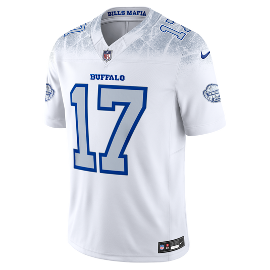 Josh Allen Buffalo Bills NFL Nike Vapor F.U.S.E. Limited Player Rivalries White Jersey