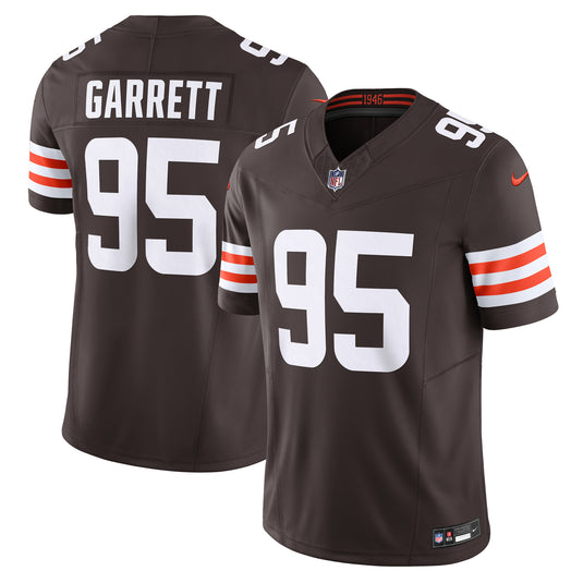 Myles Garrett Cleveland Browns NFL Nike Vapor F.U.S.E. Limited Player Brown Jersey