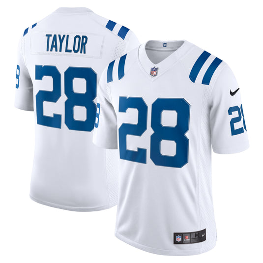 Jonathan Taylor Indianapolis Colts NFL Nike Limited Player White Jersey