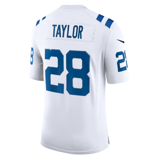 Jonathan Taylor Indianapolis Colts NFL Nike Limited Player White Jersey