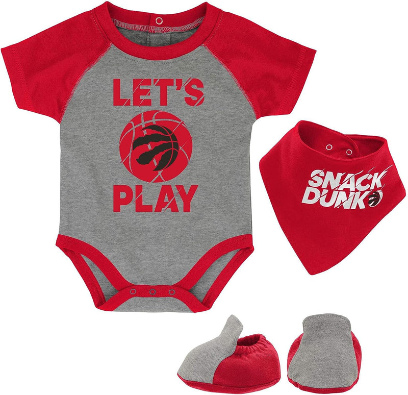 Load image into Gallery viewer, Infant Toronto Raptors NBA Play Ball 3-Piece Set
