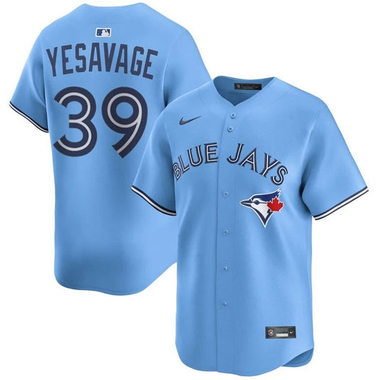 Trey Yesavage Toronto Blue Jays MLB Nike Powder Blue Replica Jersey