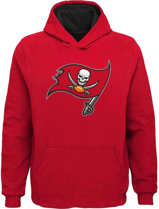 Youth Tampa Bay Buccaneers NFL Prime Basic Pullover Hoodie