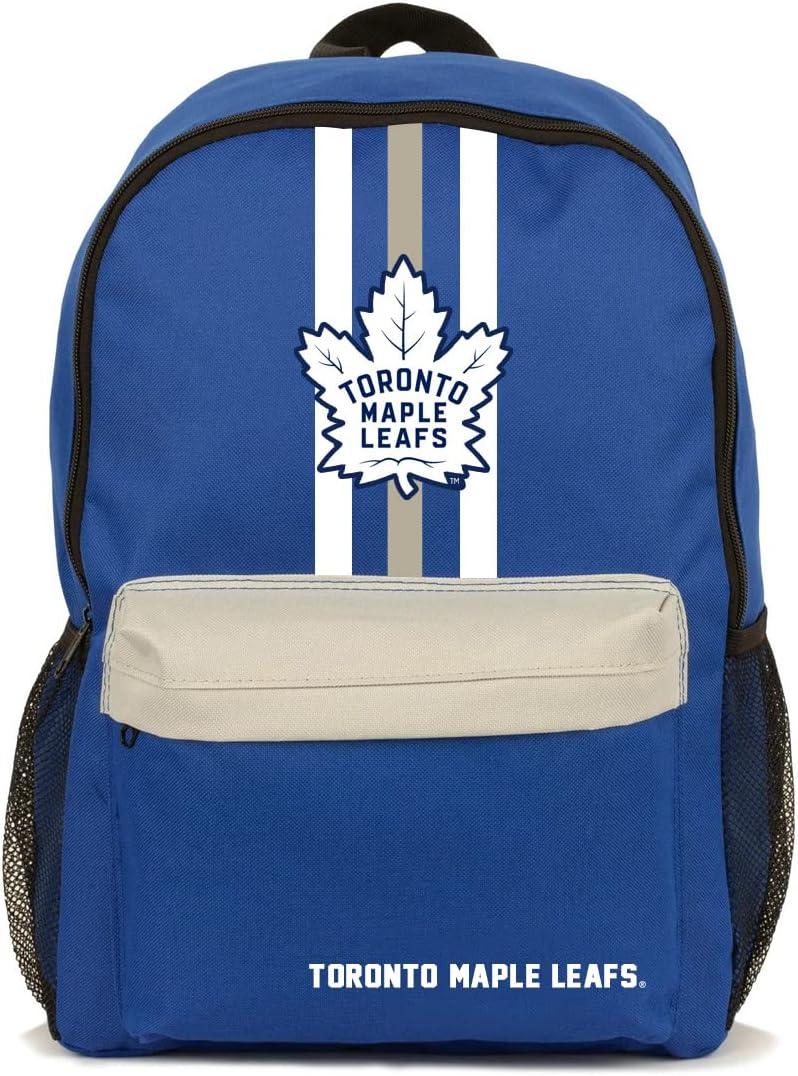 Load image into Gallery viewer, Toronto Maple Leafs NHL Stripe Franchise Backpack