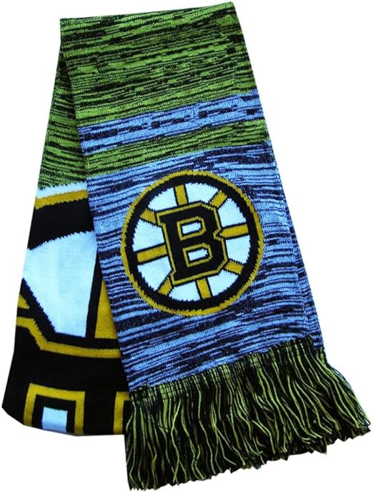 Boston Bruins NHL Big Logo Color Blend Scarf