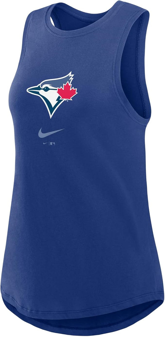 Women's Toronto Blue Jays MLB Legacy Icon High Neck Fashion Tank Top