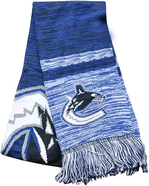 Vancouver Canucks NHL Big Logo Color Blend Scarf