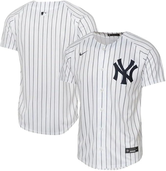 Youth New York Yankees Nike White Home Jersey