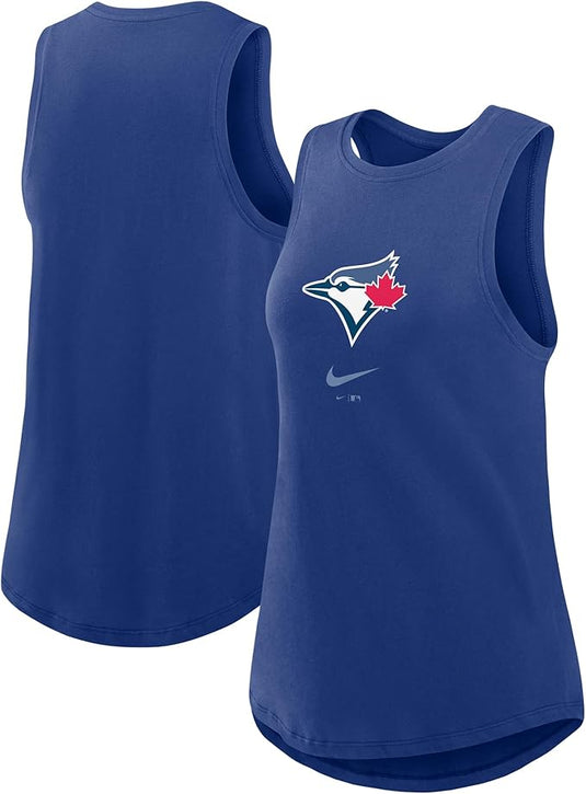 Women's Toronto Blue Jays MLB Legacy Icon High Neck Fashion Tank Top