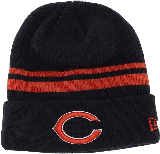 Chicago Bears NFL Team Stripe Cuffed Beanie