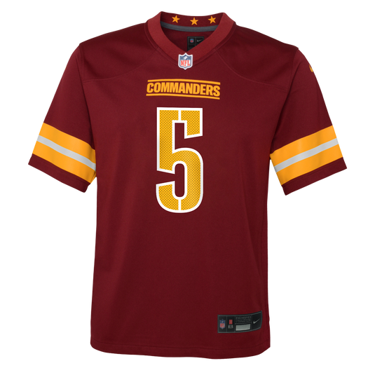 Youth Jayden Daniels Washington Commanders NFL Nike Game Team Jersey