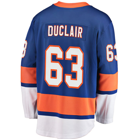 Maillot Domicile Breakaway des Fanatics de la LNH des Islanders de New York Mathew Barzal