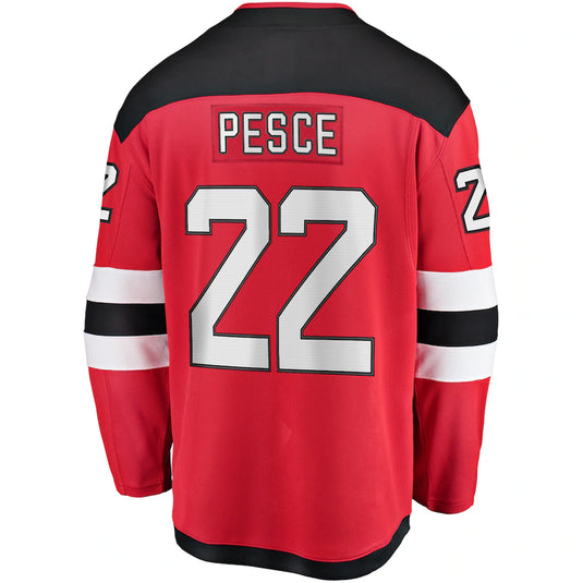 Jack Hughes New Jersey Devils NHL Fanatics Breakaway Maillot Domicile
