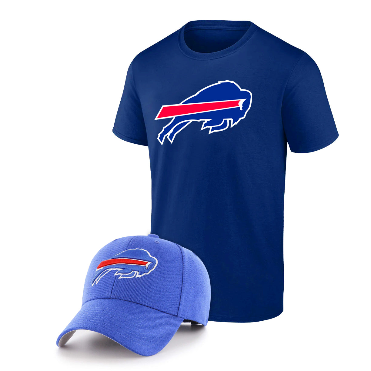 T-shirt Officiel Buffalo Bills - Casque Logo | Maillot Fan Football Américain, Jour De Match