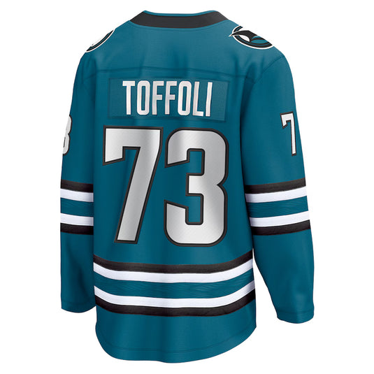 Maillot Domicile Breakaway des Fanatics de la LNH des Sharks de San Jose Marc-Édouard Vlasic
