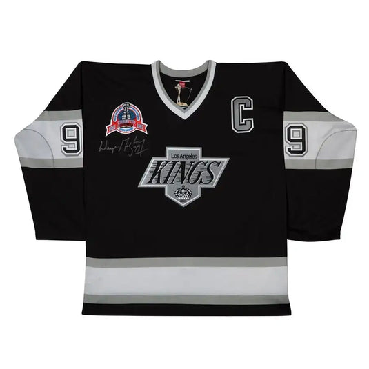 Wayne Gretzky Signed Los Angeles Kings Mitchell & Ness Authentic 1992-93 Black Jersey