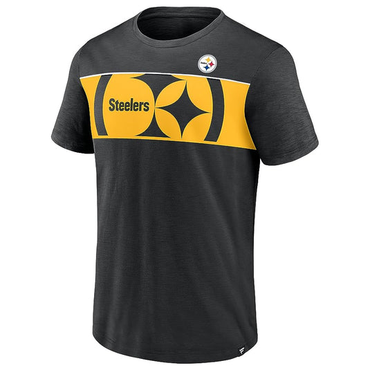 Pittsburgh Steelers NFL Ultra Crop Team Graphics T-Shirt