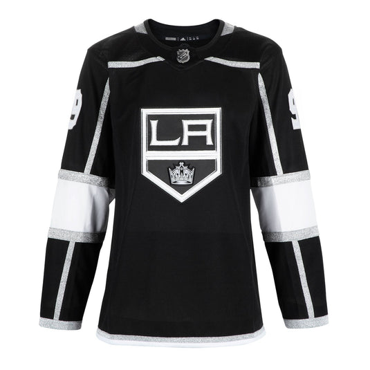 Adrian Kempe Signed Los Angeles Kings Adidas Pro Home Black Jersey