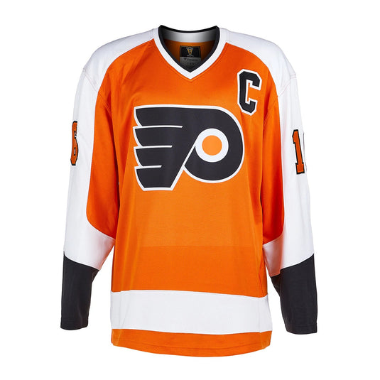 Bobby Clarke Signed Philadelphia Flyers Fanatics Vintage Orange Jersey