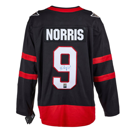 Josh Norris Signed Ottawa Senators Fanatics Breakaway Home Black Jersey