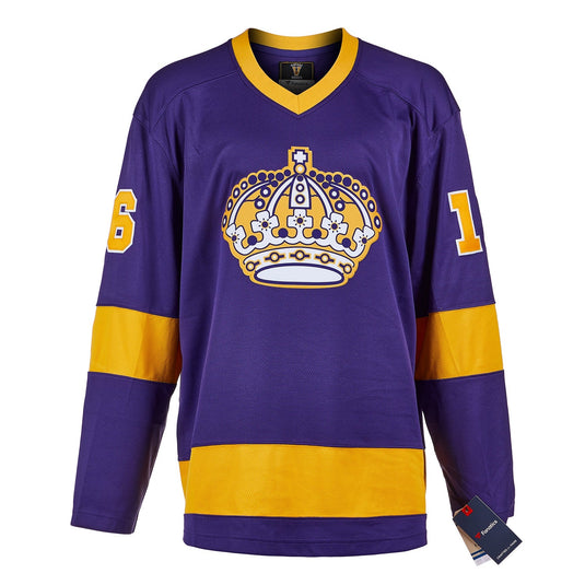 Marcel Dionne Signed Los Angeles Kings Fanatics Vintage Purple Jersey