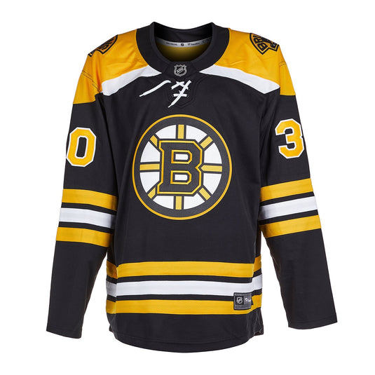 Gerry Cheevers Signed Boston Bruins Fanatics Breakaway Home Black Jersey