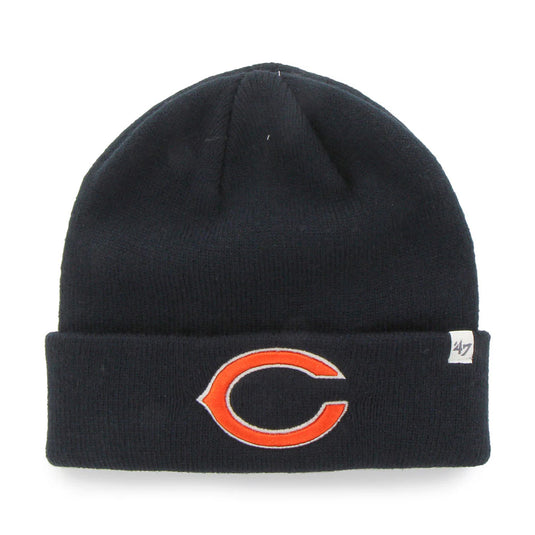 Chicago Bears NFL Raised Cuffed Knit Beanie