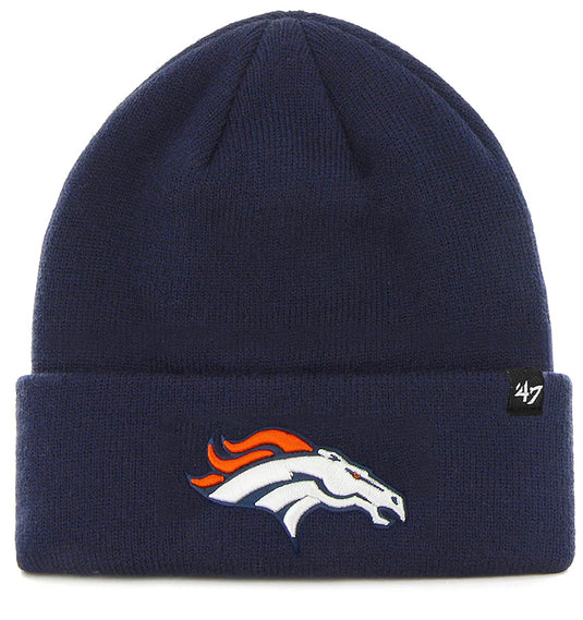 Denver Broncos NFL Raised Cuffed Knit Beanie