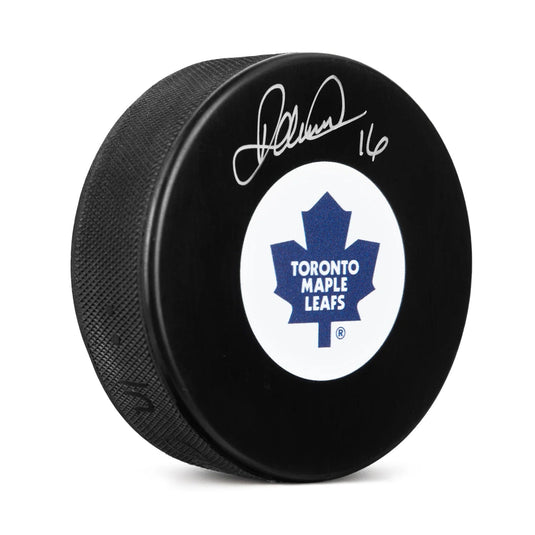 Darcy Tucker Signed Toronto Maple Leafs Puck