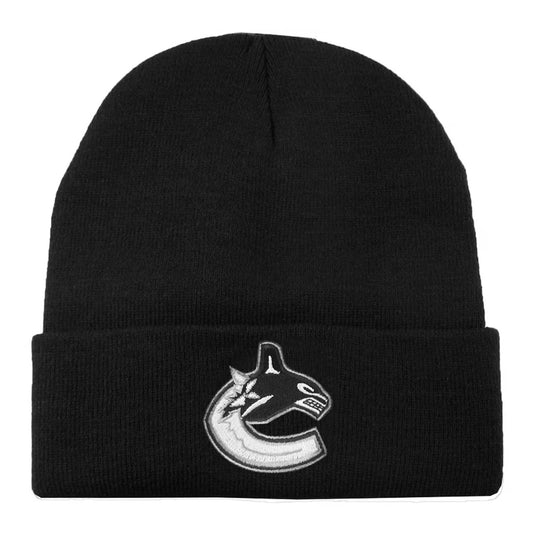Vancouver Canucks NHL Basic Platinum Cuff Knit Beanie