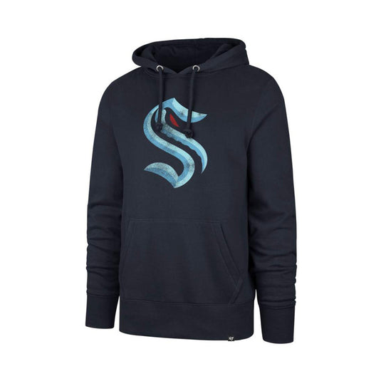 Seattle Kraken NHL Distressed Imprint Headline Hoodie