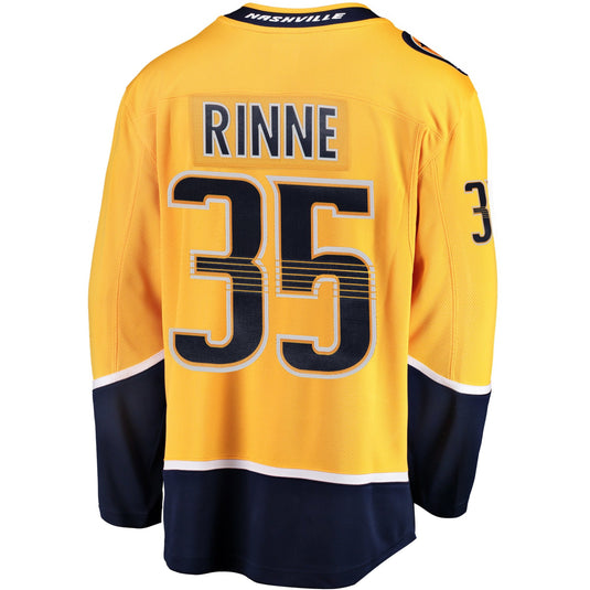 Pekka Rinne Nashville Predators NHL Fanatics Breakaway Home Jersey