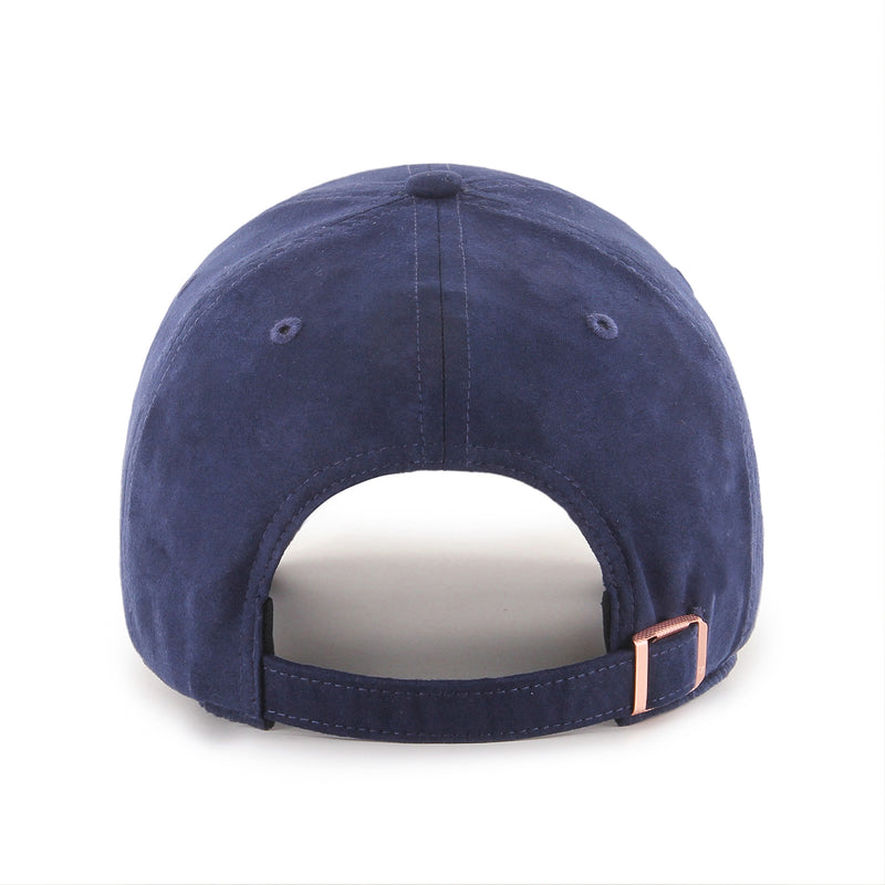 Load image into Gallery viewer, Women&#39;s Toronto Blue Jays MLB Uptown Suede Navy Clean Up Cap

