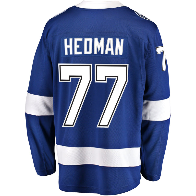 Load image into Gallery viewer, Victor Hedman Tampa Bay Lightning NHL Fanatics Breakaway Home Jersey
